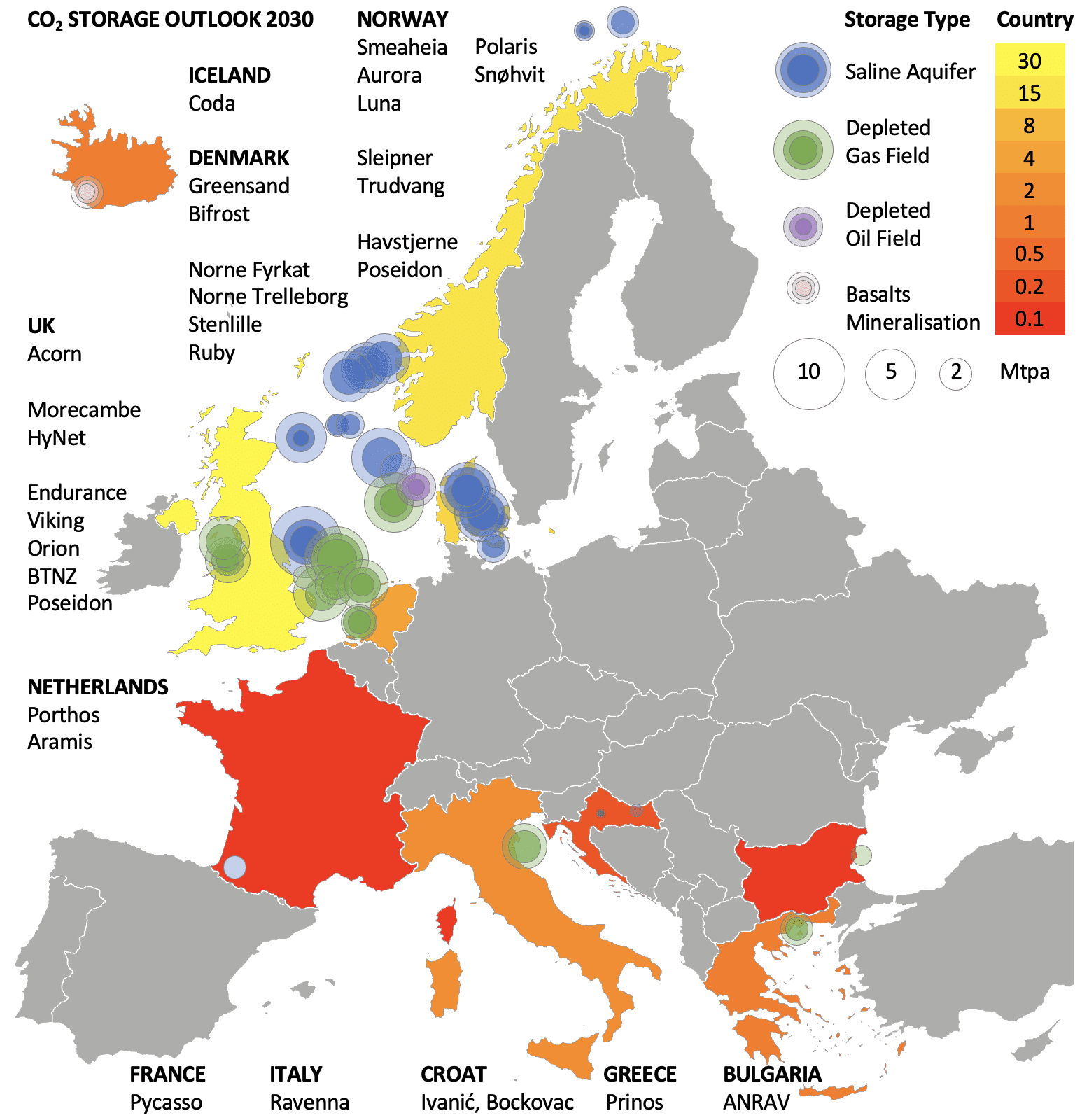 A map of europe with different colored countries/regions

Description automatically generated